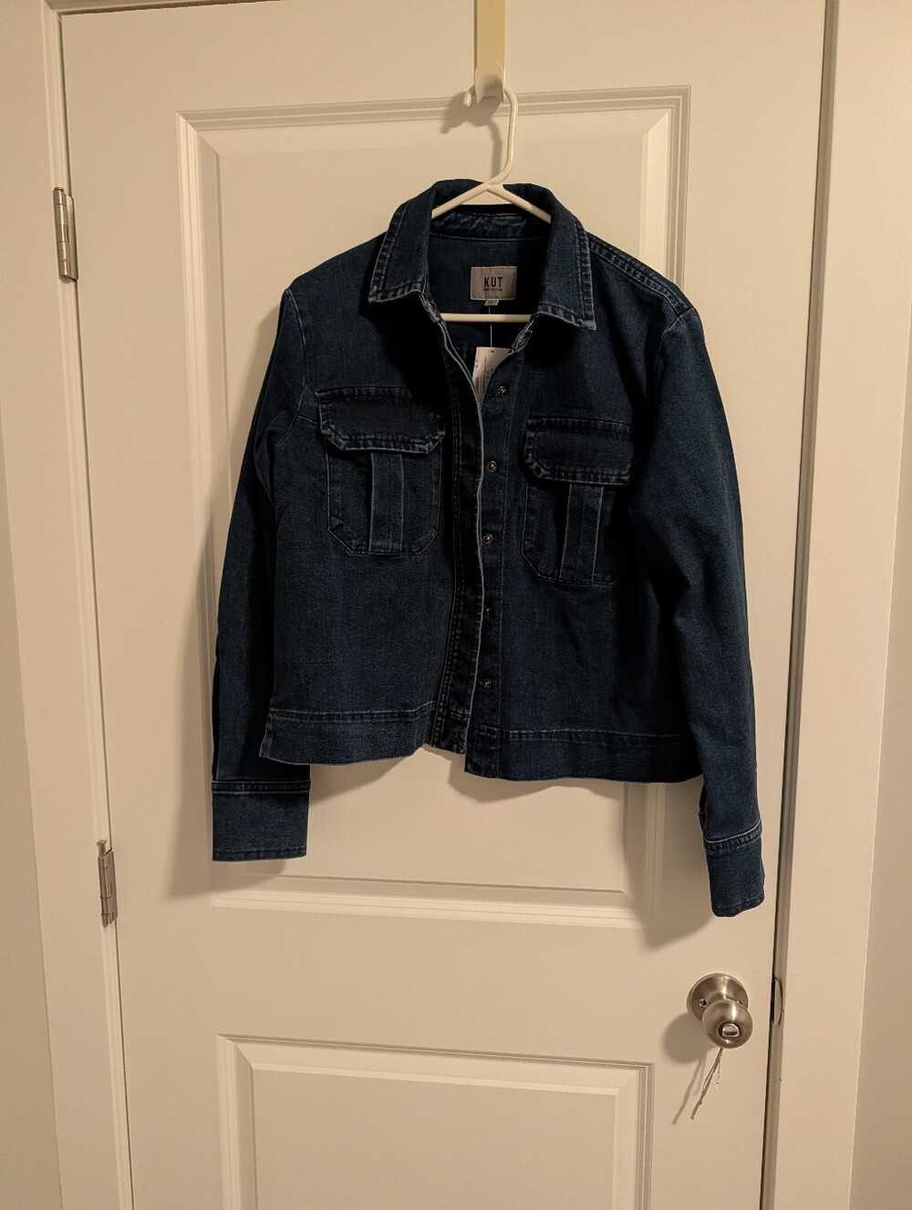 KUT From The Kloth Dark Blue Denim Jacket for Women